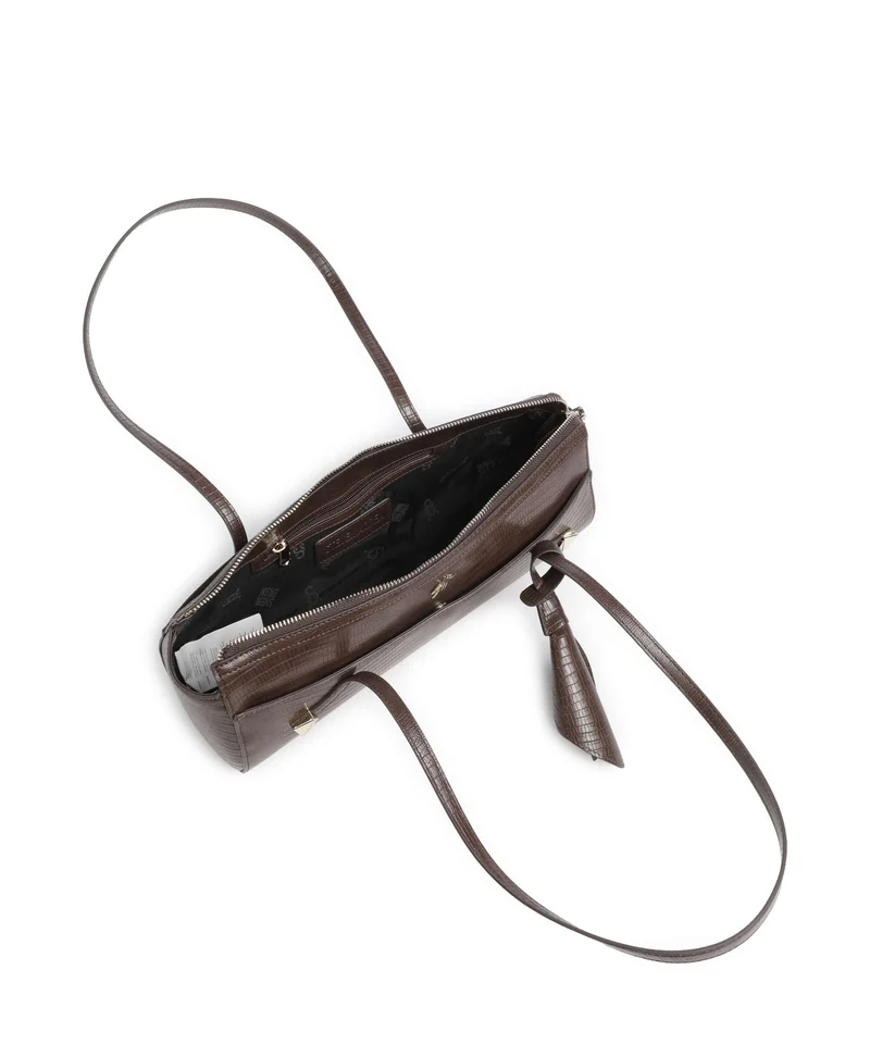 Steve Madden BINDUS Schultertasche chocolate/gold
