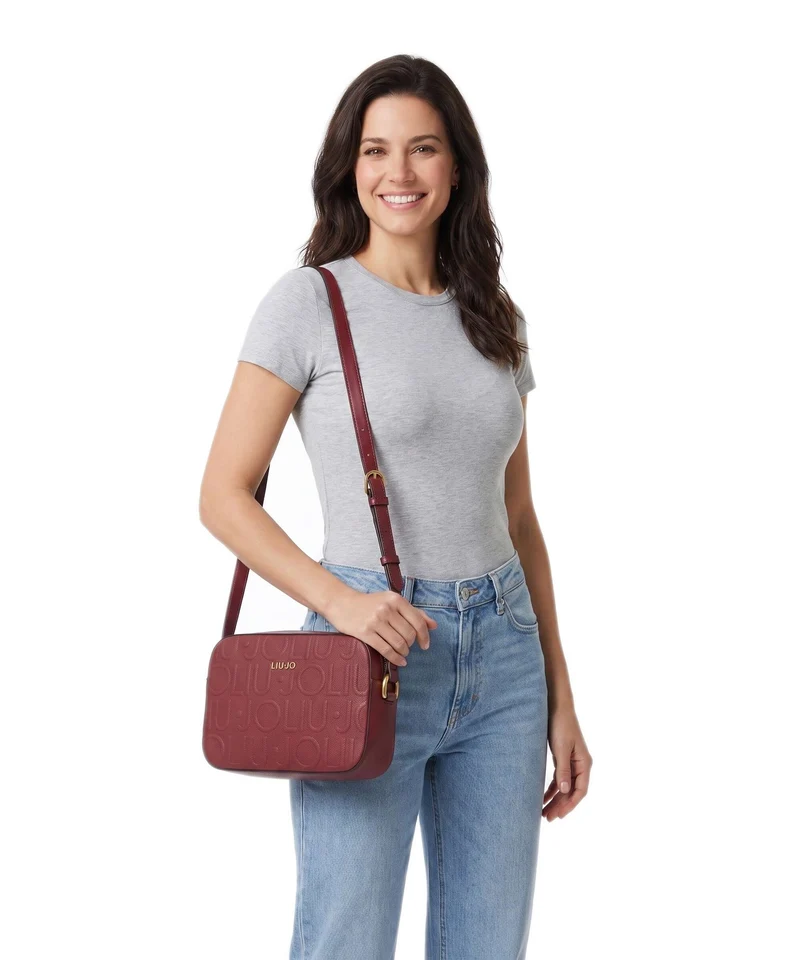 Liu Jo Manhattan M Umhängetasche deep bordeaux