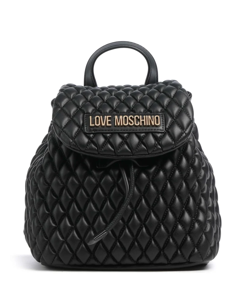 Love Moschino Bubbly Q Rucksack nero
