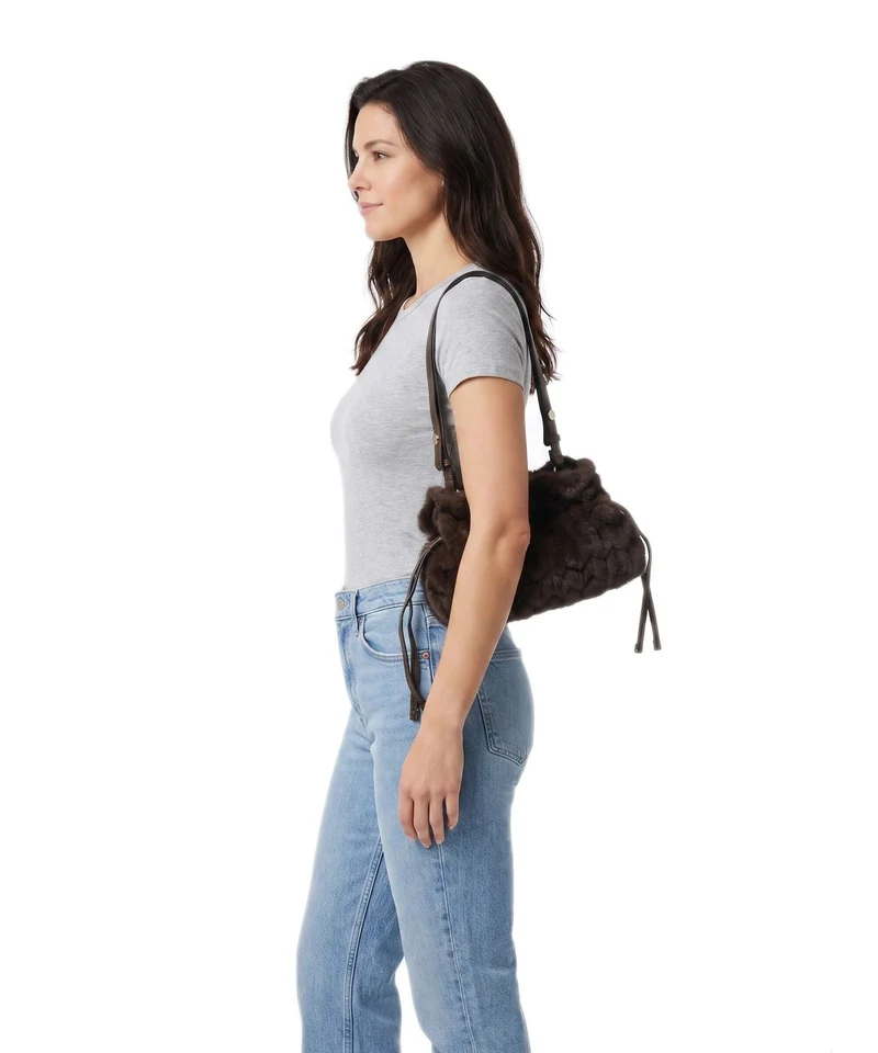 Liu Jo Riccy S Schultertasche deep brown