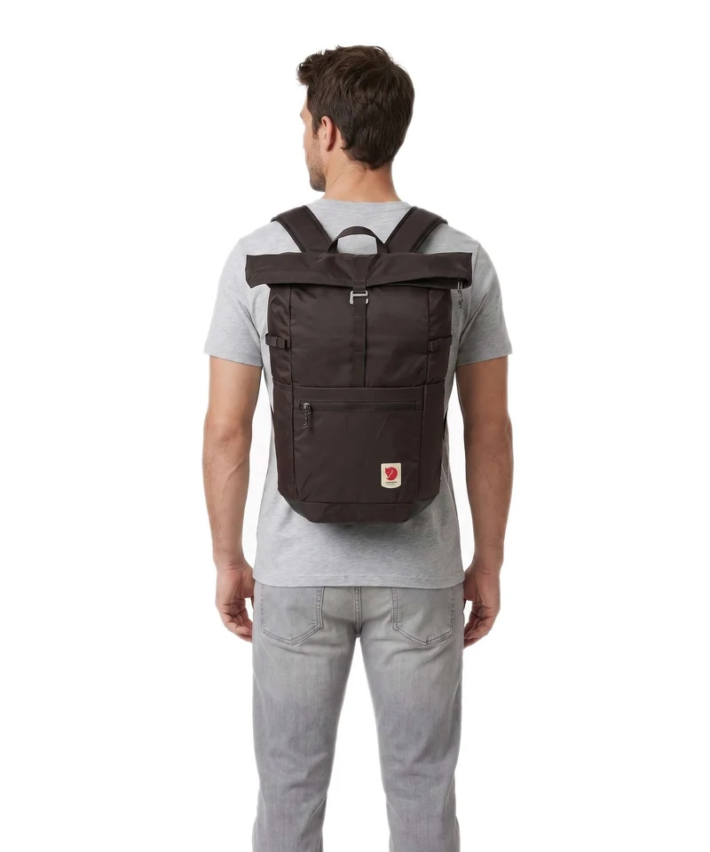 Fjällräven High Coast 24 Rolltop Rucksack black oak