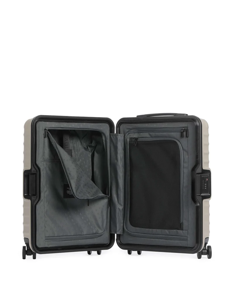 Titan Overseas 4-Rollen Trolley moonstone grey