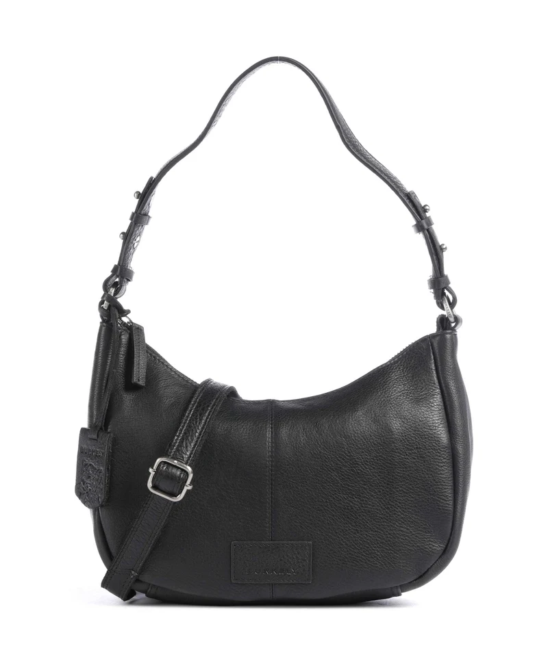 Burkely Soft Skylar Beuteltasche black