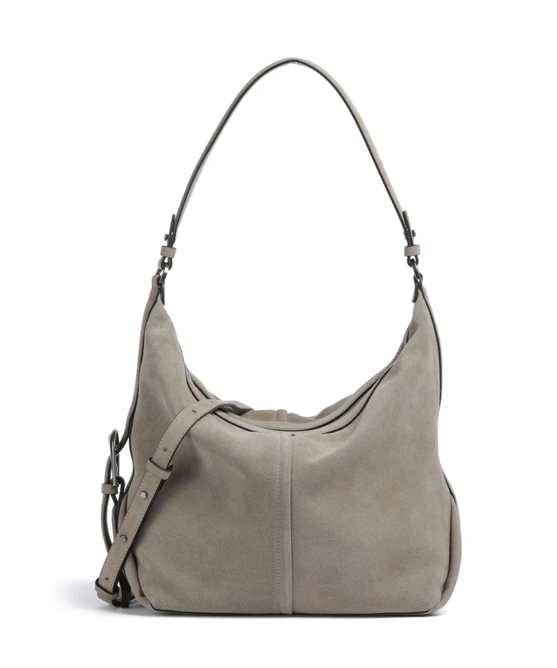 Liebeskind Paris II Hydro Suede M Beuteltasche neutral grey