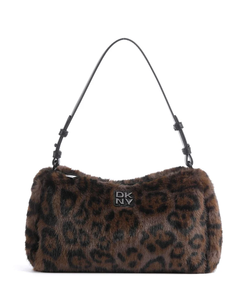 DKNY Remy Schultertasche leopard