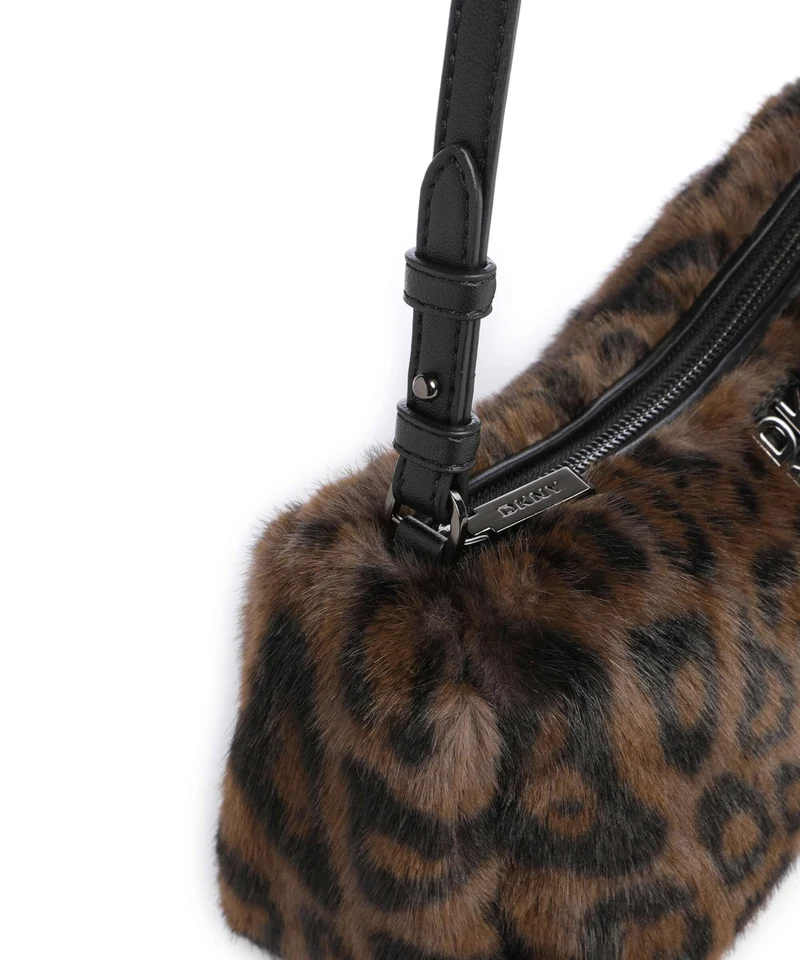 DKNY Remy Schultertasche leopard