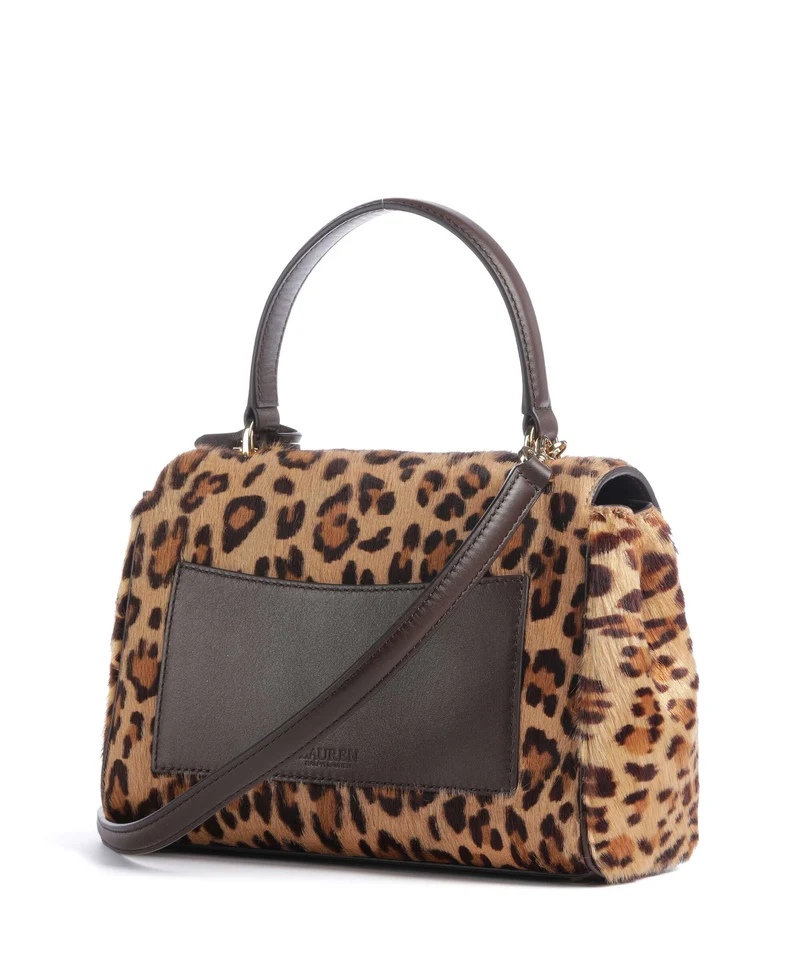 Lauren Ralph Lauren Farrah Small Handtasche modern leopard/chestnut brown