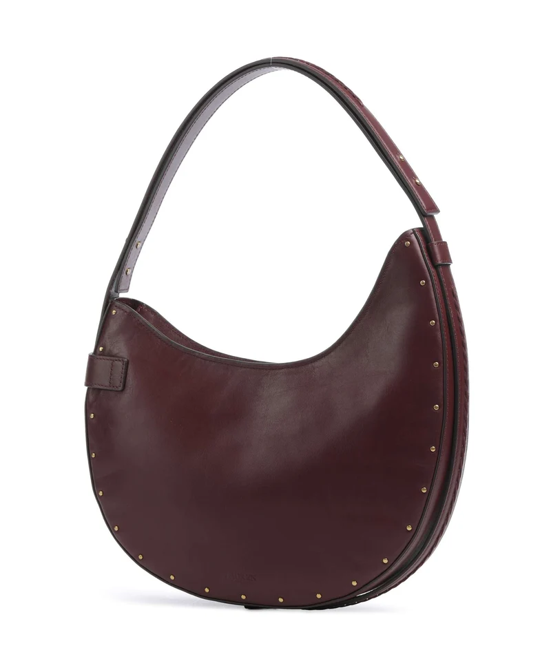 Lauren Ralph Lauren Tasha Large Schultertasche dark garnet