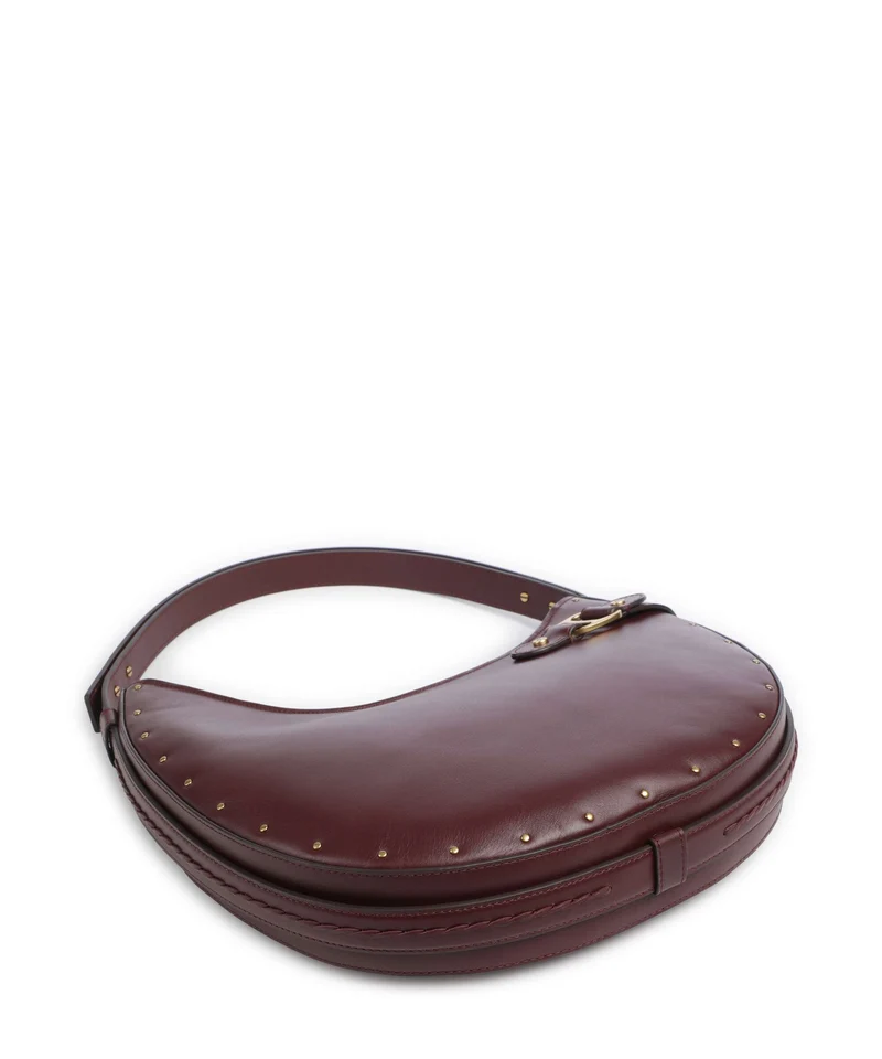Lauren Ralph Lauren Tasha Large Schultertasche dark garnet