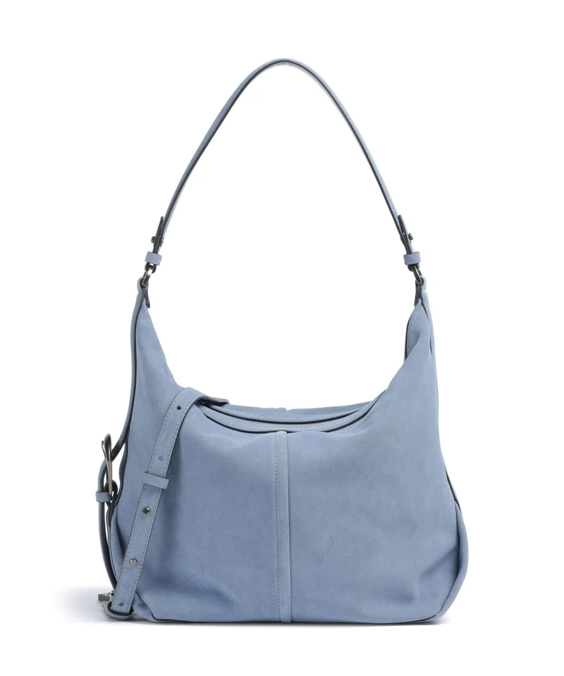 Liebeskind Paris II Hydro Suede M Beuteltasche flower blue