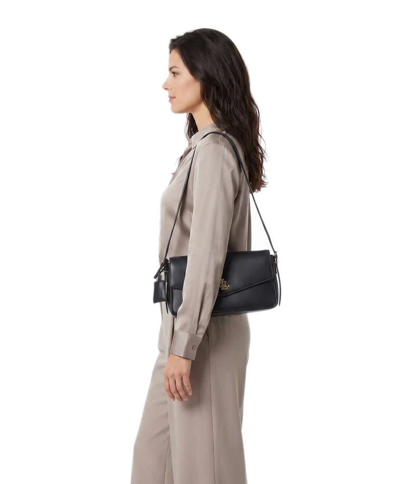 Lauren Ralph Lauren Farrah Medium Schultertasche lauren navy