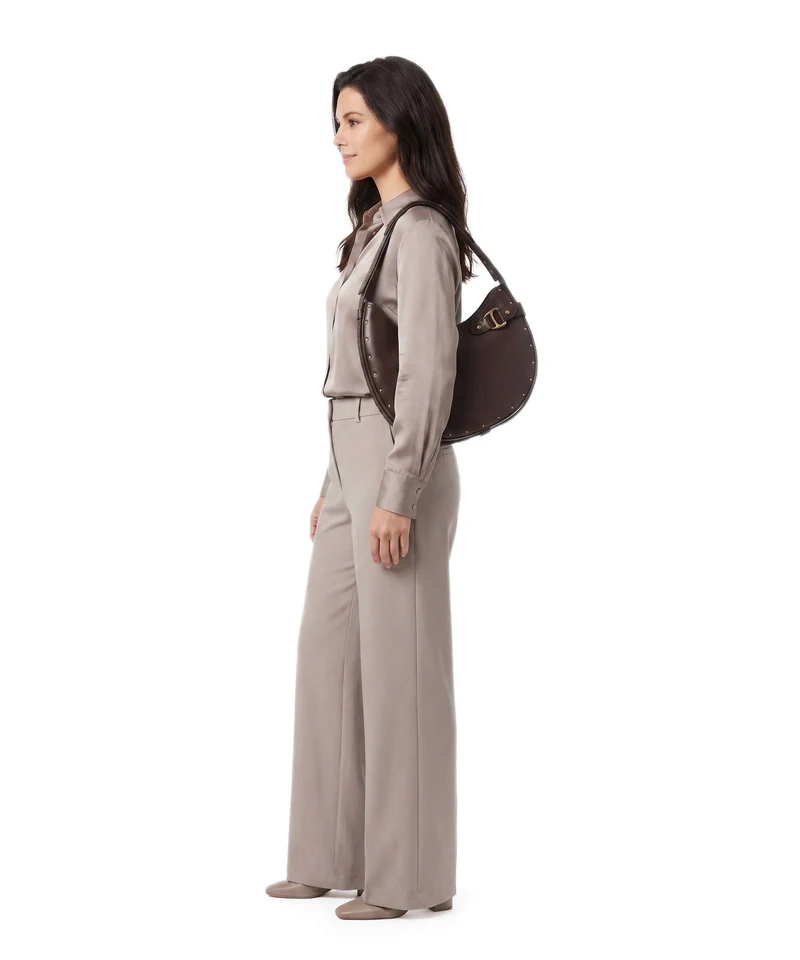 Lauren Ralph Lauren Tasha Large Schultertasche chestnut brown