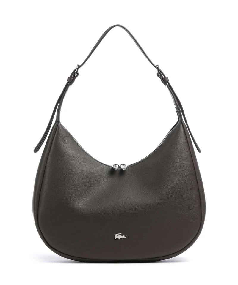 Lacoste Authentic Beuteltasche dark brown