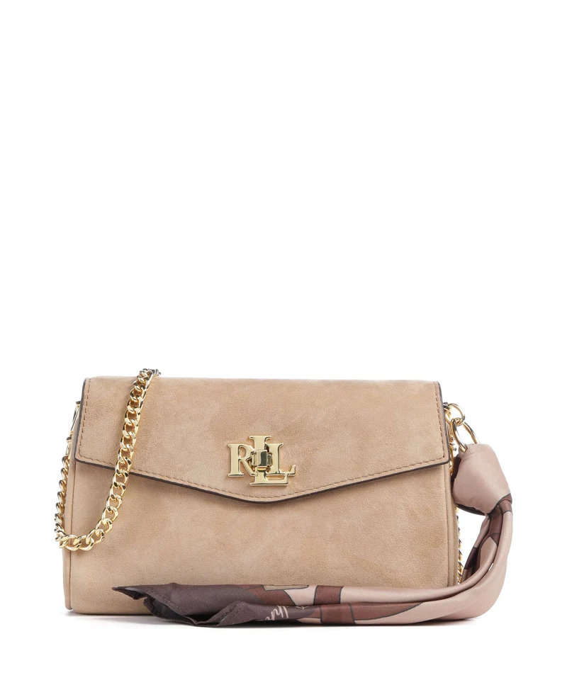 Lauren Ralph Lauren Tanner Large Umhängetasche urban bltng/camel multi