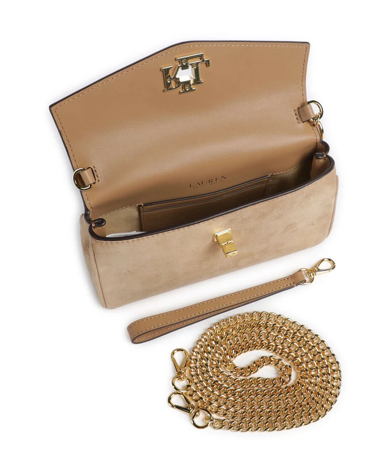 Lauren Ralph Lauren Tanner Large Umhängetasche urban bltng/camel multi