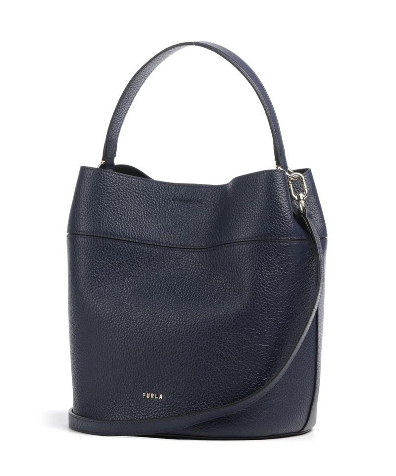 Furla Amelia M Bucket Handtasche ink blue