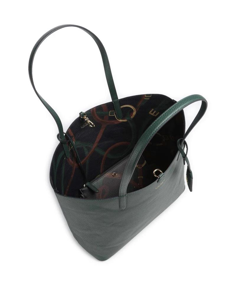 Lauren Ralph Lauren Medium Shopper season green/urban bltng/navy multi