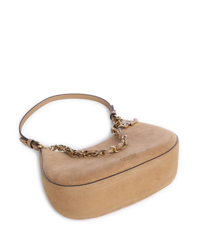 Lauren Ralph Lauren Marcy Medium Schultertasche camel