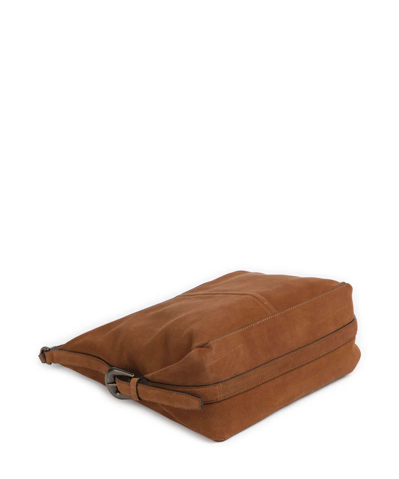 Liebeskind Paris II Hydro Suede M Beuteltasche brown