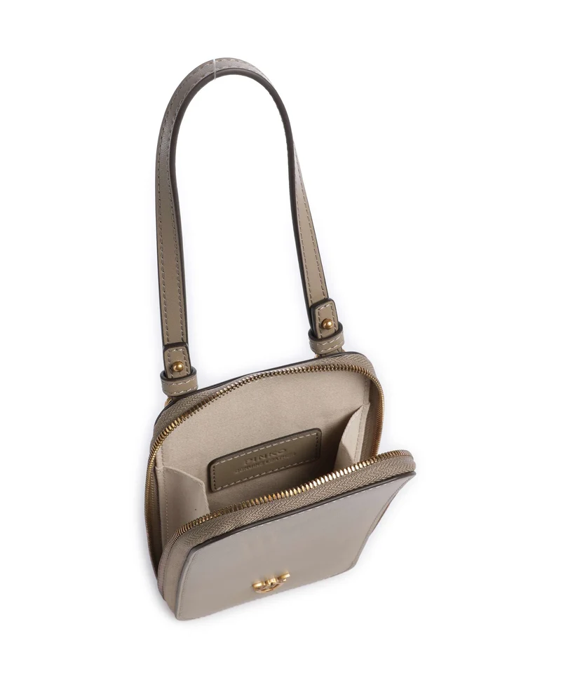 Pinko Handytasche grigio talpa/antique gold