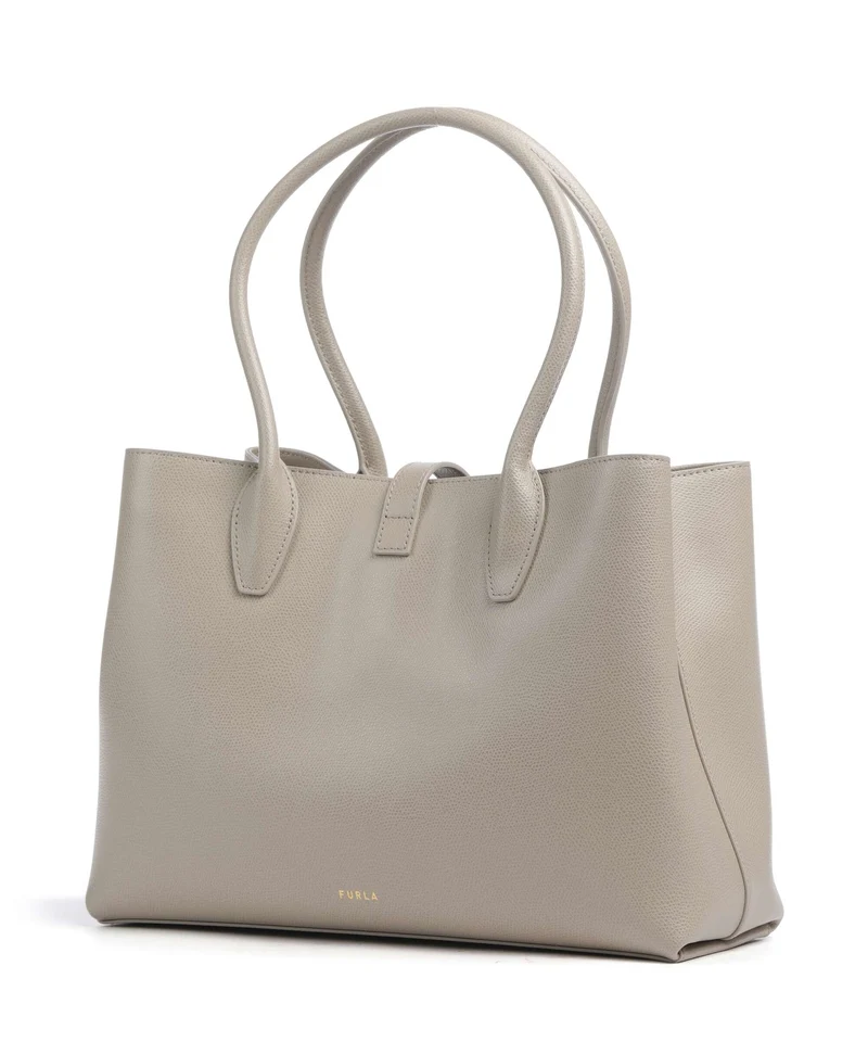 Furla Goccia M Shopper linen