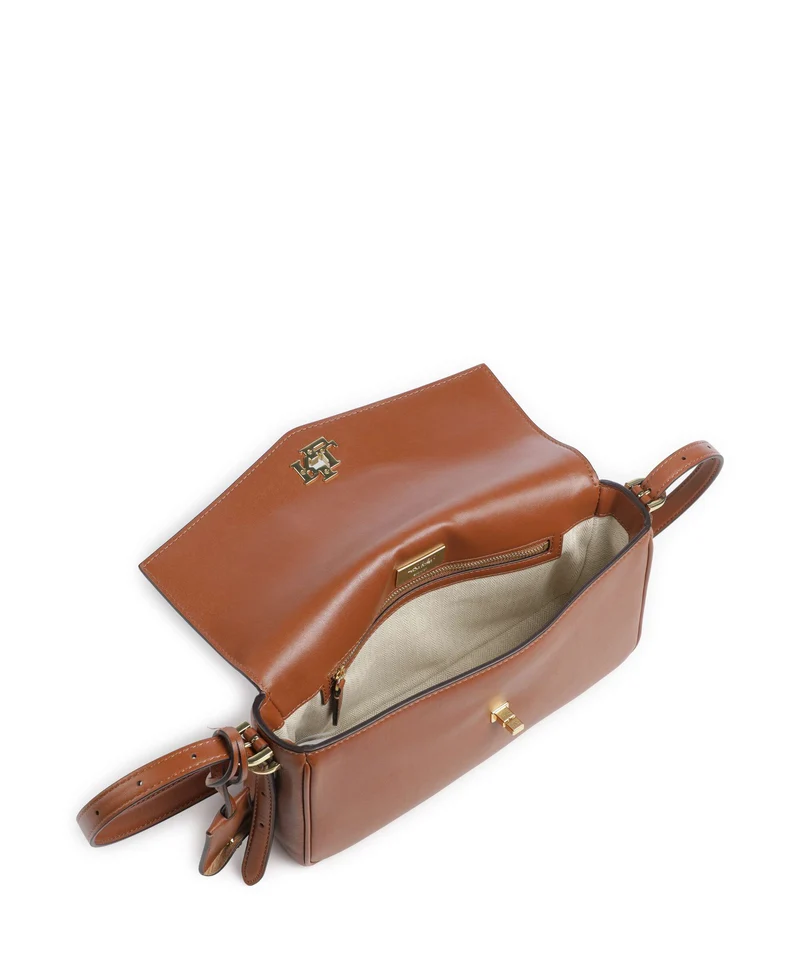 Lauren Ralph Lauren Farrah Medium Schultertasche lauren tan