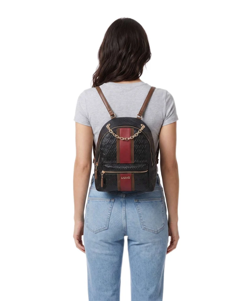 Liu Jo Ematite M Rucksack nero