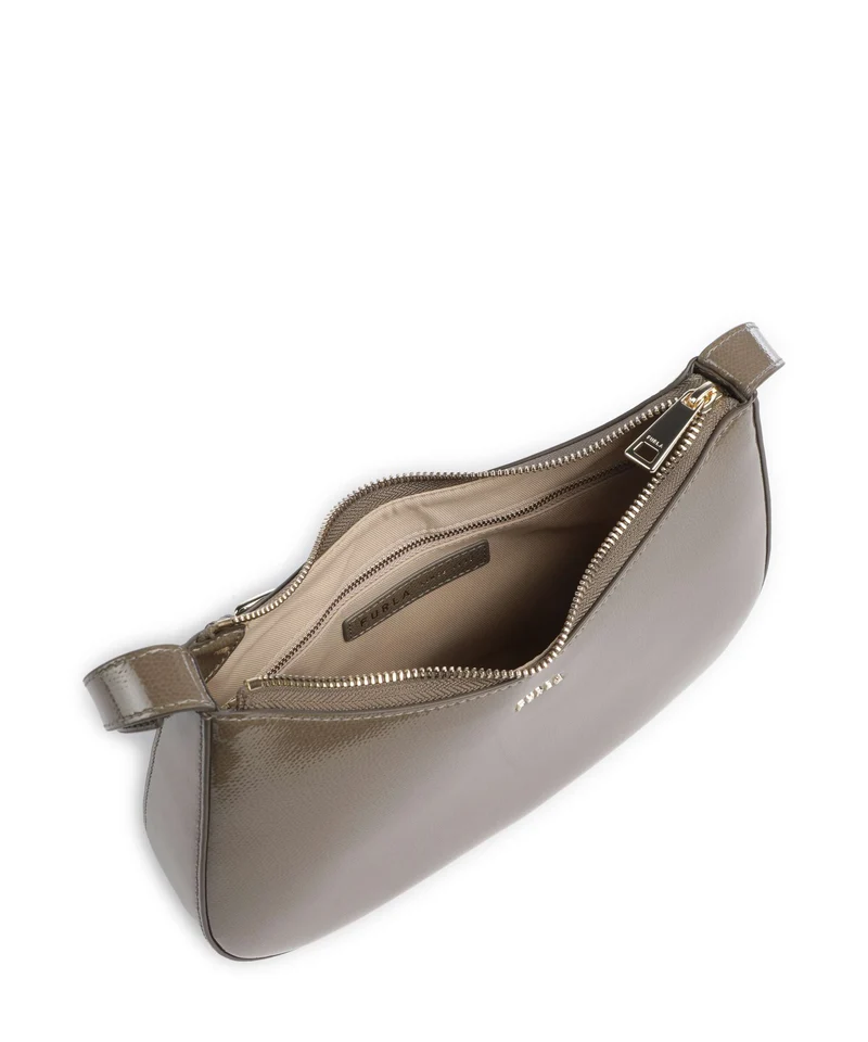 Furla Margot S Schultertasche muddy gray