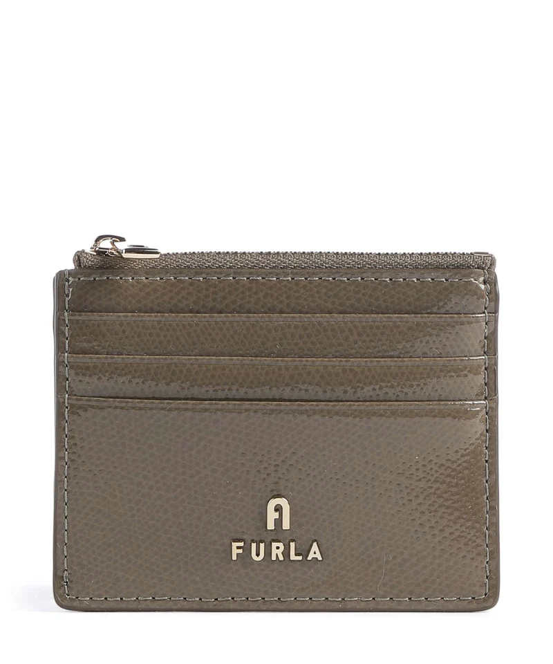Furla Camelia S Kreditkartenetui muddy gray
