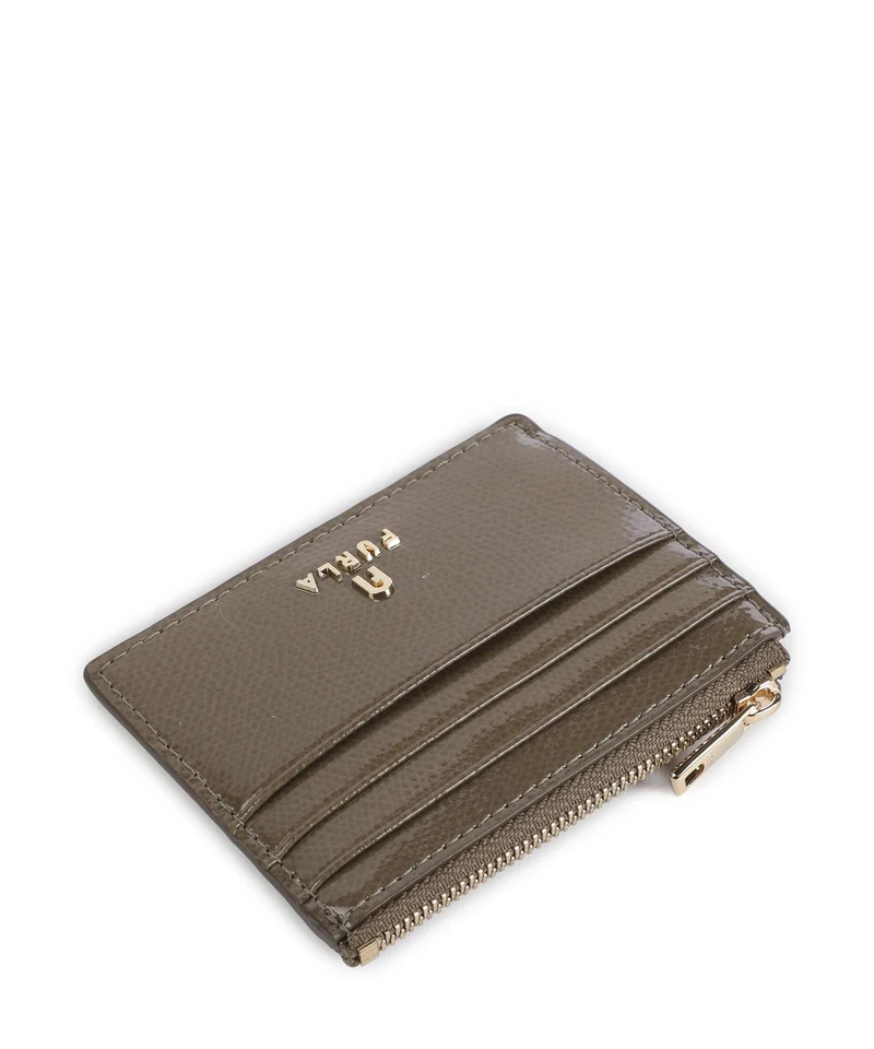 Furla Camelia S Kreditkartenetui muddy gray