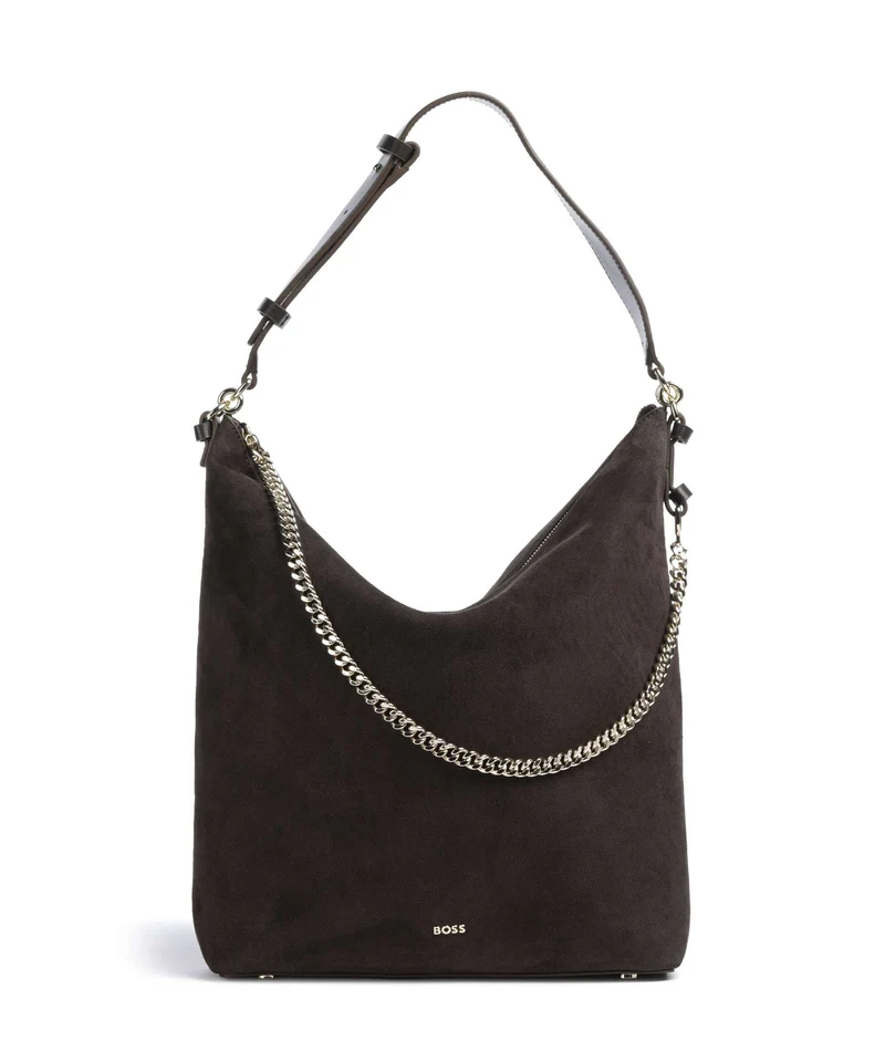 BOSS Yelena Beuteltasche dark brown