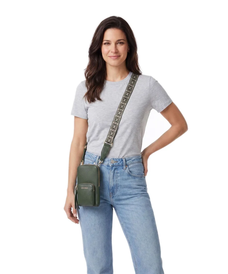 Coccinelle Pixie Handytasche garden green