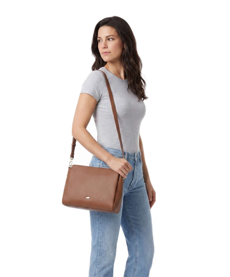 Braun Büffel Hanna S Umhängetasche saddle brown