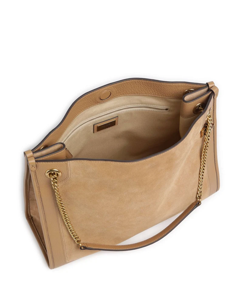 Lauren Ralph Lauren Bradley Large Shopper camel