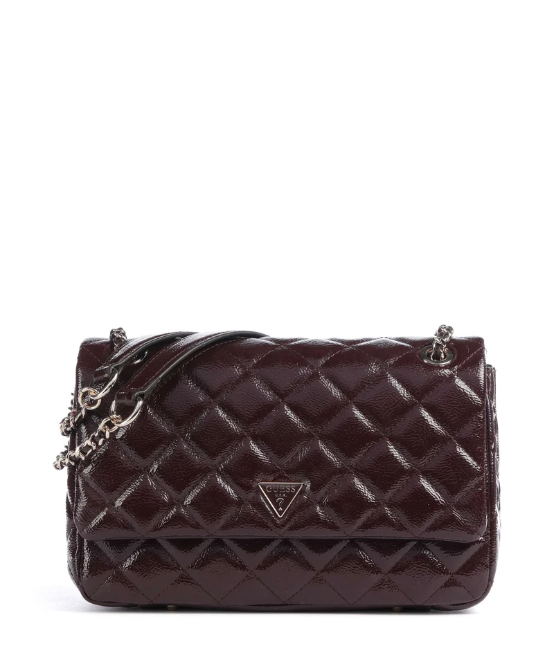 Guess Juliet Schultertasche burgundy