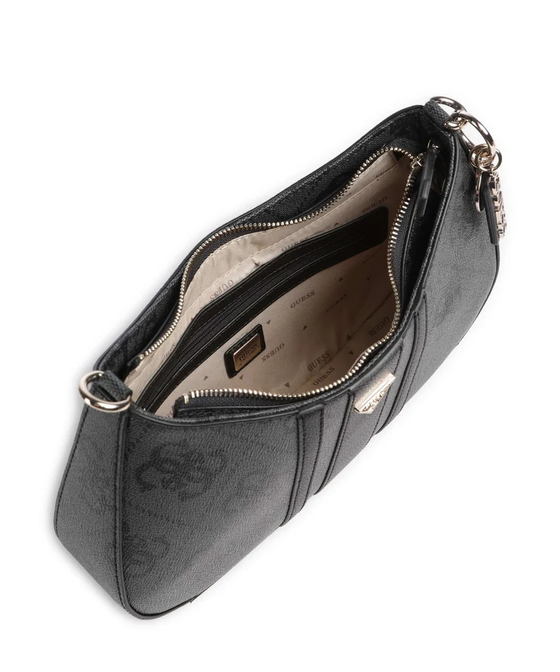 Guess Noelle II Schultertasche coal logo