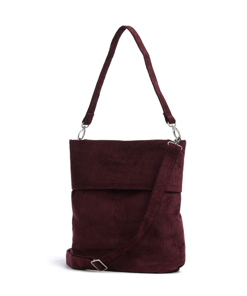 Zwei Mademoiselle.M M12 Beuteltasche cord/bordeaux
