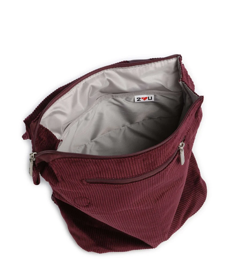 Zwei Mademoiselle.M MR13 Rucksack cord/bordeaux