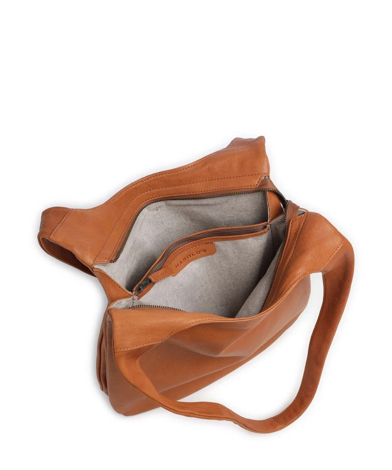 Harold's Cufu Schultertasche cognac
