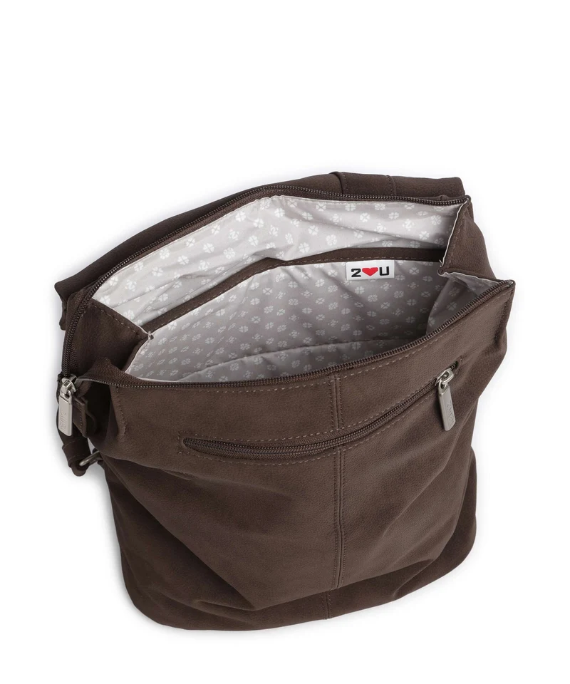Zwei Mademoiselle.M MR8 Rucksack nubuk/espresso