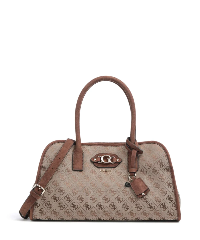 Guess Samantha Girlfriend Handtasche latte logo/brown