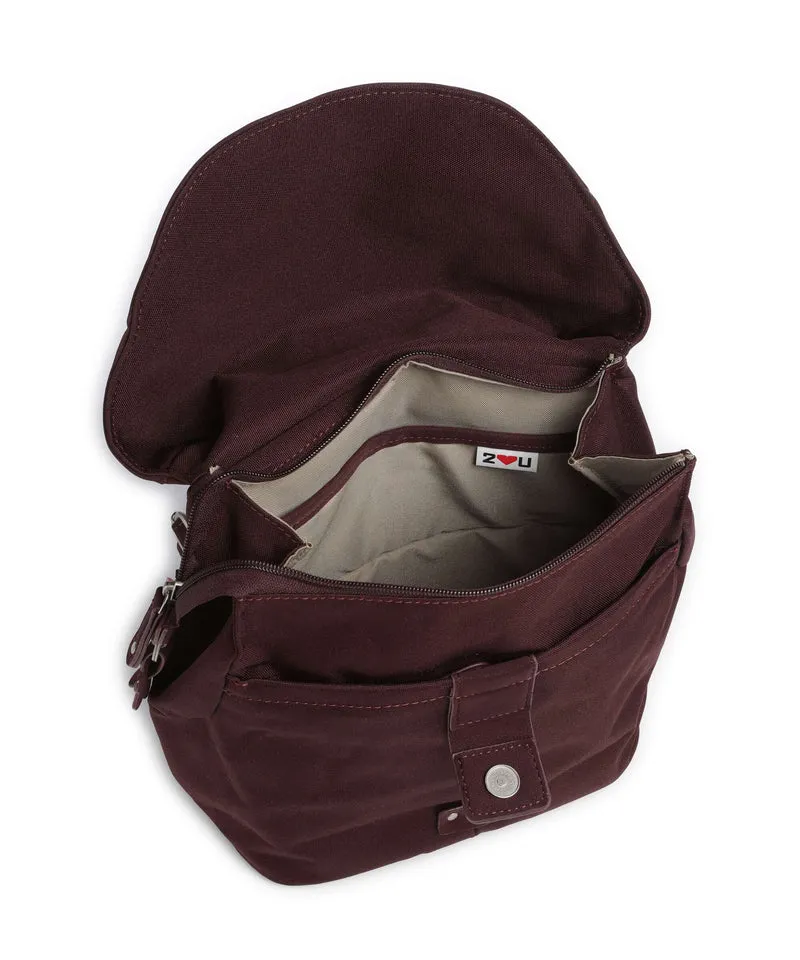 Zwei Olli OR8 Rucksack bordeaux