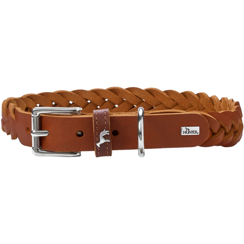 SOLID EDUCATION Special Set Halsband & Führleine | cognac