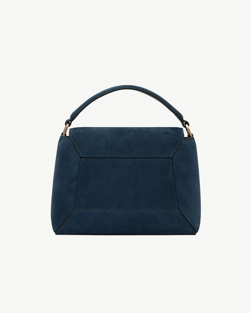 Mosaic Bag - Loch Blue Suede