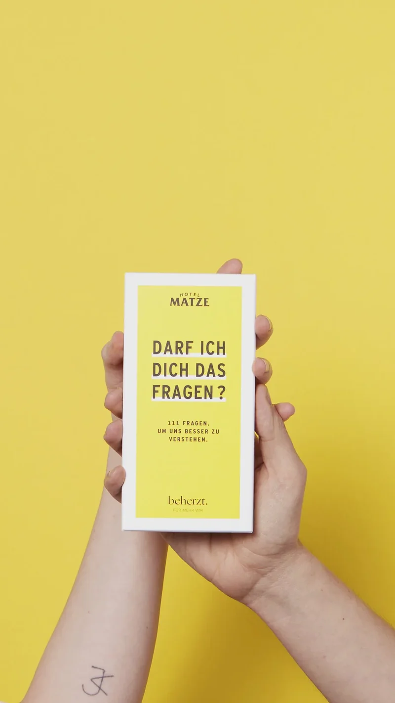 Fragespiel Darf ich dich das Fragen?