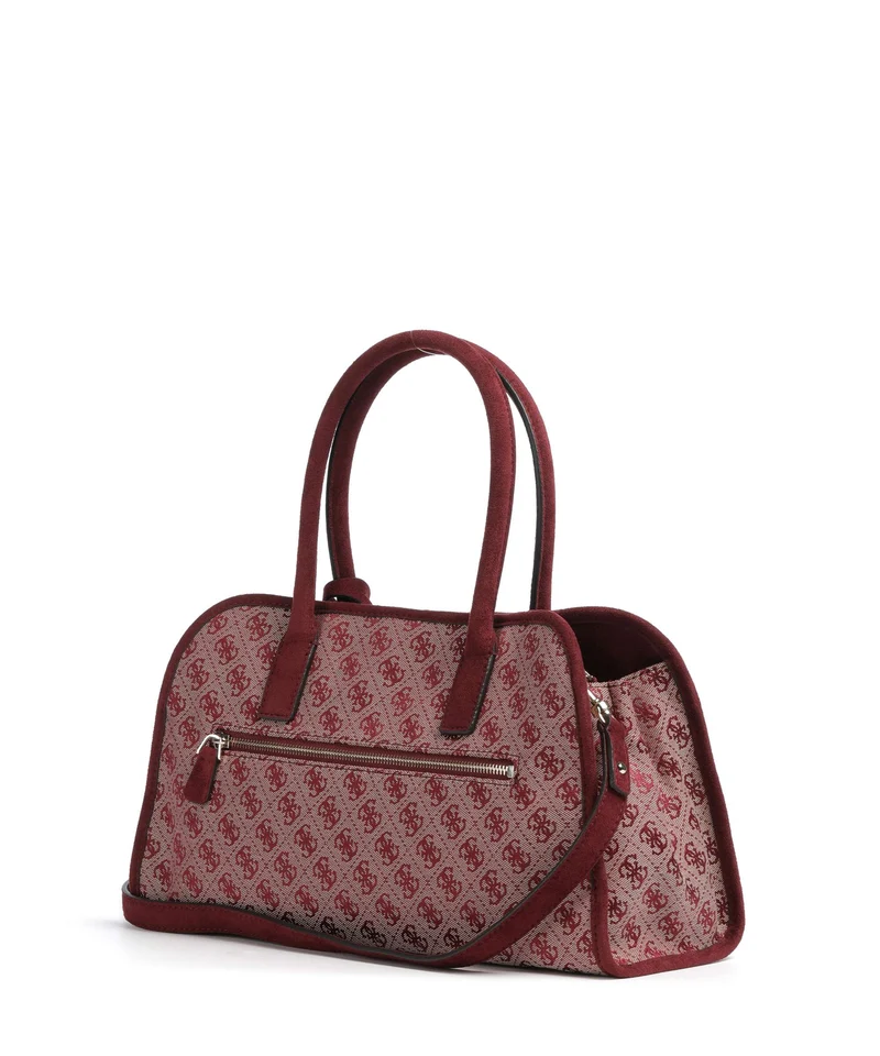 Guess Samantha Girlfriend Handtasche merlot logo