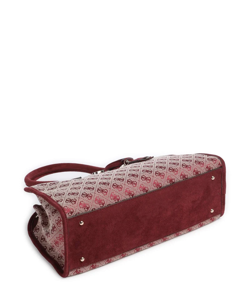 Guess Samantha Girlfriend Handtasche merlot logo