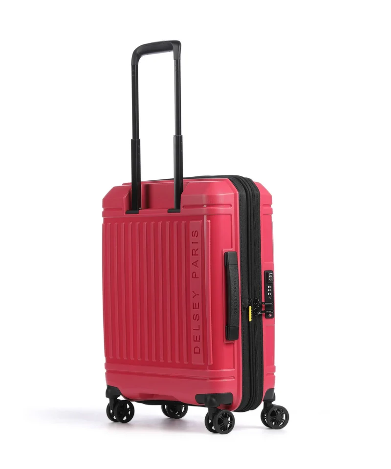 Delsey Paris Lutece Se Slim 4-Rollen Trolley magenta