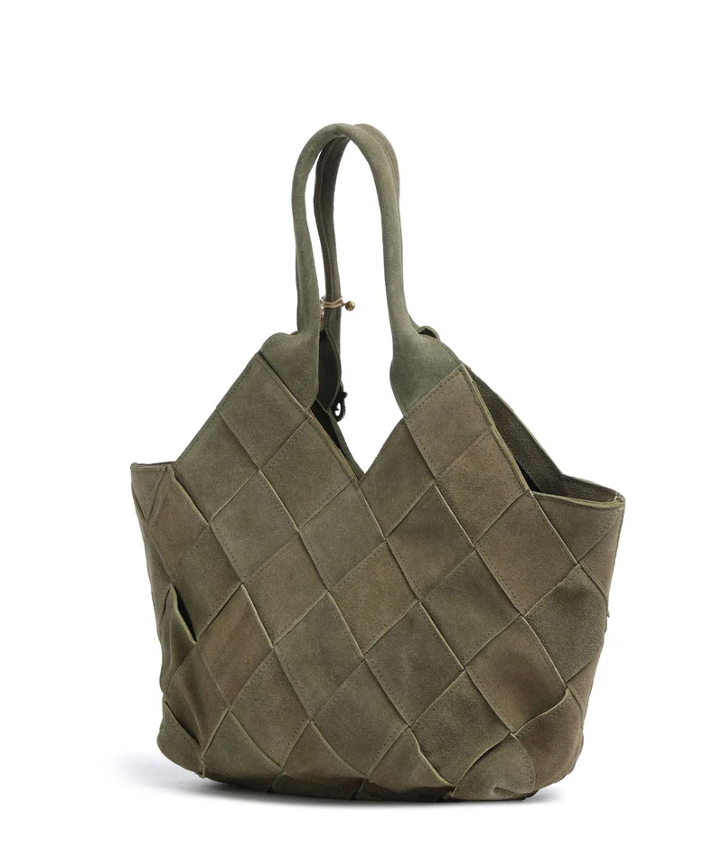 Anokhi Shopper vintage wash olive
