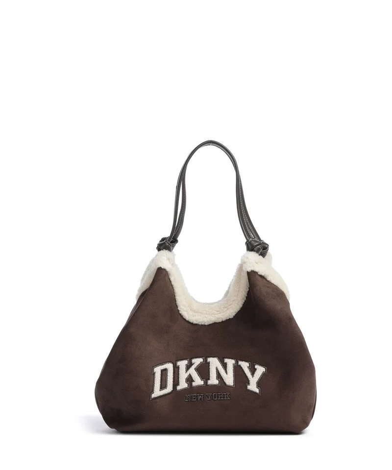 DKNY Paula Medium Beuteltasche coffee bean